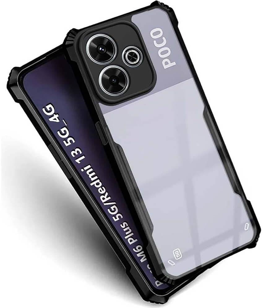 ZAMN Shock Proof Case Compatible For Polycarbonate Poco M6 Plus 5G ( ) view 2