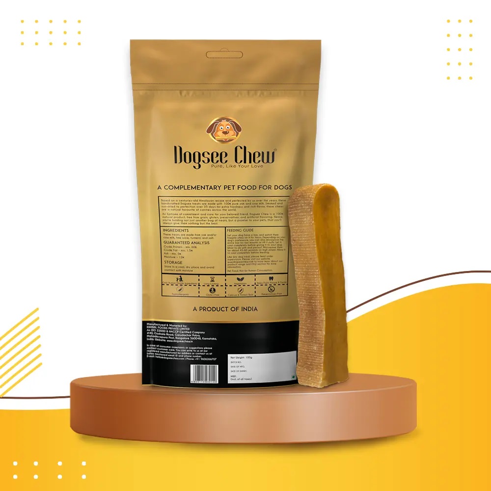 Dogsee Turmeric Chew Bars Large 130 Gms view 2