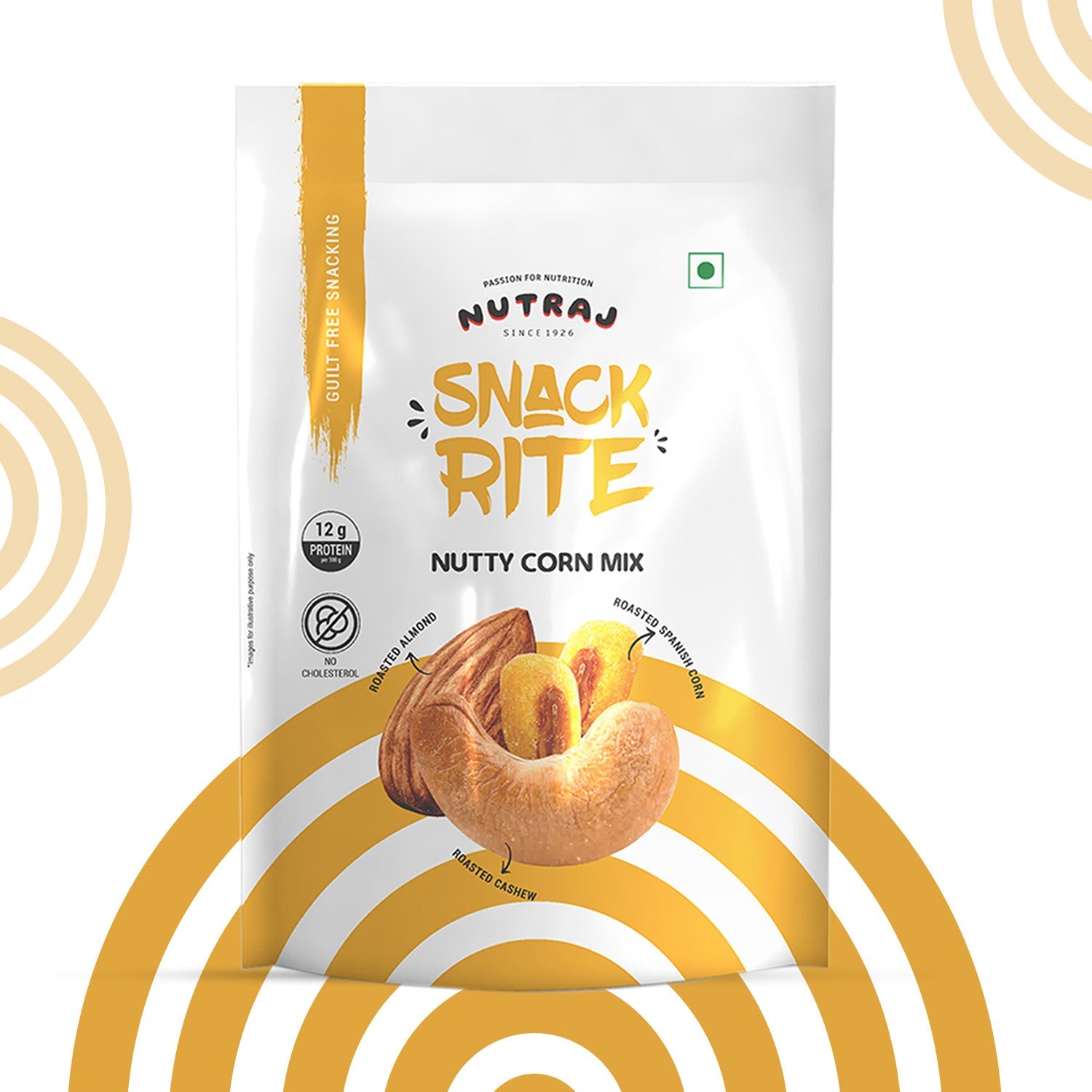 Nutraj Snackrite Nutty Corn Mix 150gm view 2