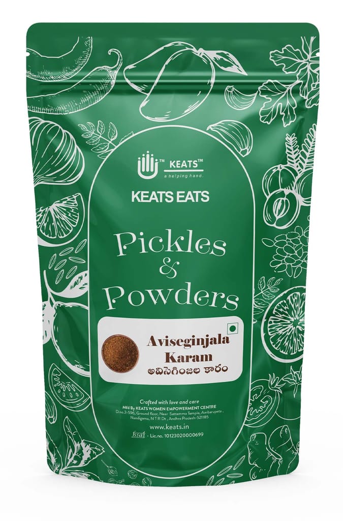 Keats Eats Aviseginjala Karam - Authentic Indian Spice Blend
