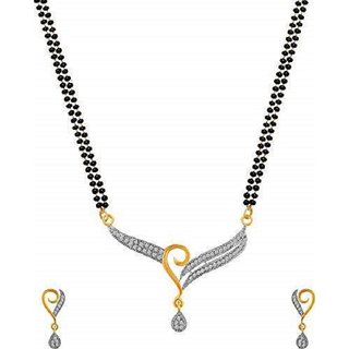 Hetprit Brass Gold Plated Beautiful Mangalsutra For Women view 2