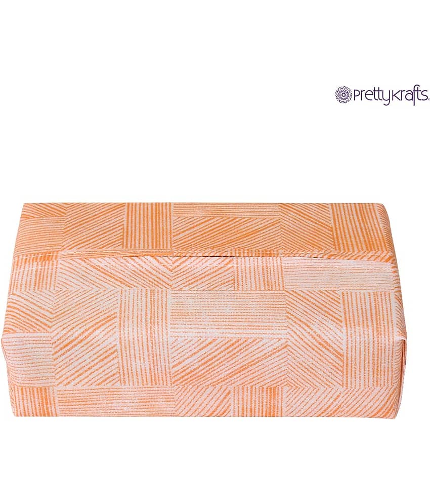 PrettyKrafts Car Tissue Dispenser Plastic Orange view 2