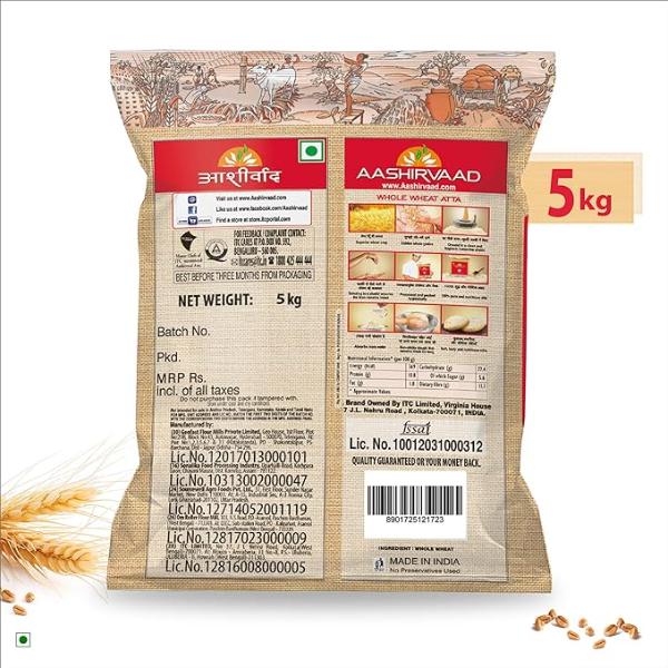 Aashirvaad Atta 5 Kg view 2