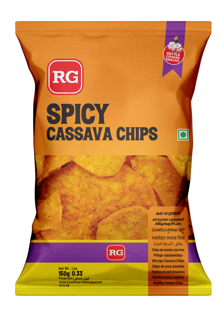 RG Spicy Cassava Chips – 150g