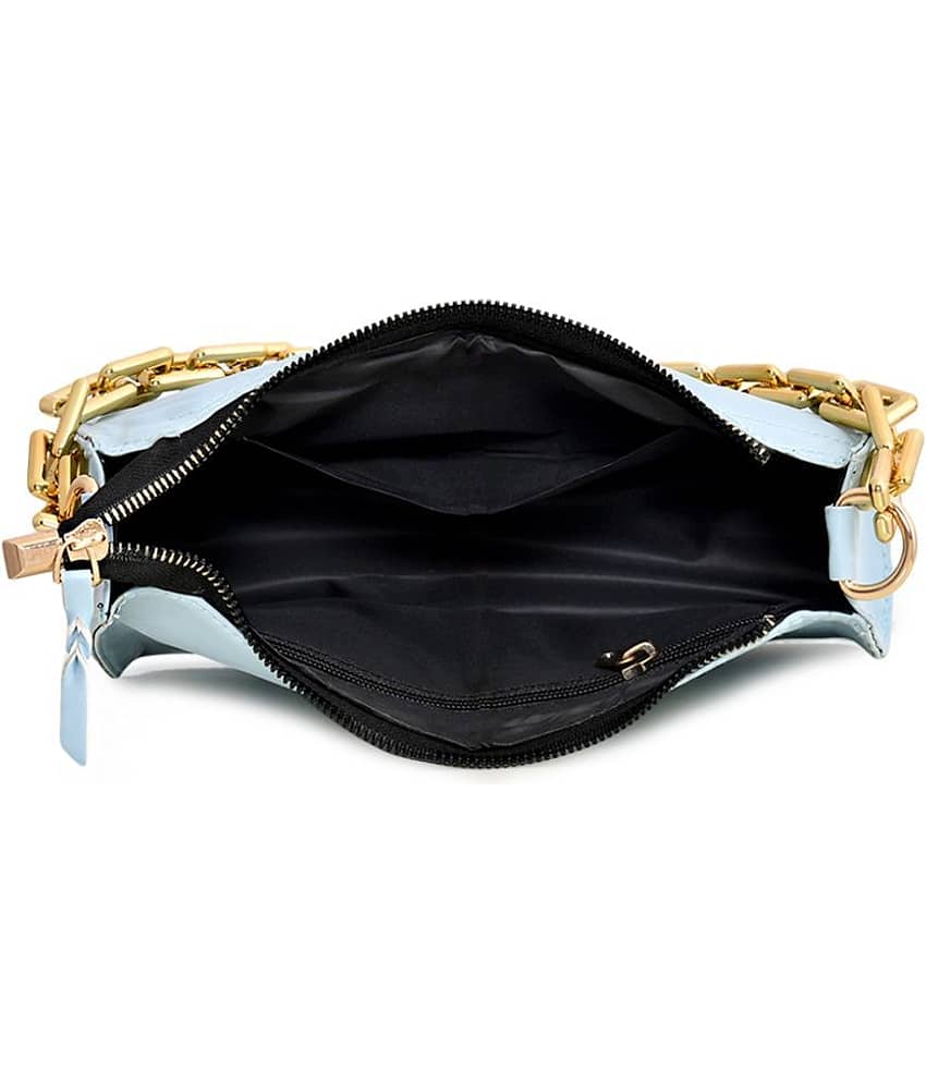 Lychee Bags Shoulder Bag PU Set of 1 ( Blue ) view 2