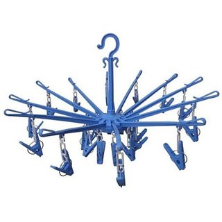 Right Traders 18 Clip Hanger Plastic Cloth Hanger Cloth Hangers Laundry Hangers Multicolor view 2