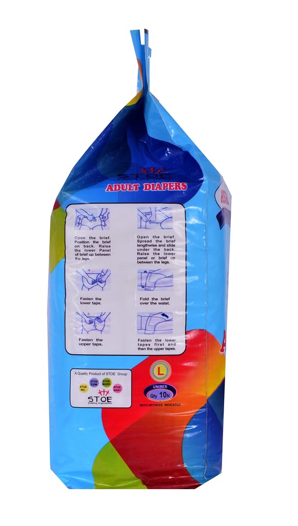 stoe Adult Diapers (Large) - 10 Pcs view 2