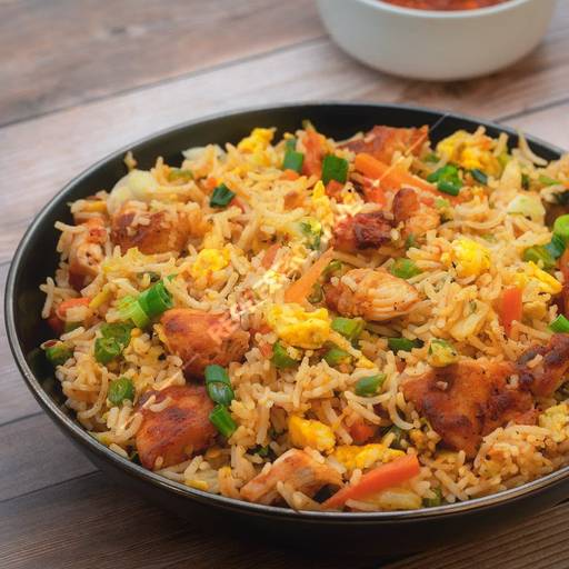 Schezwan Chicken Fried Rice