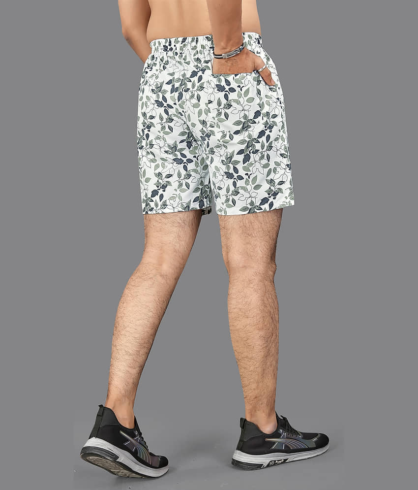 FTX Pack of 1 Cotton Blend Boxers For Men's ( Multicolor ) view 2