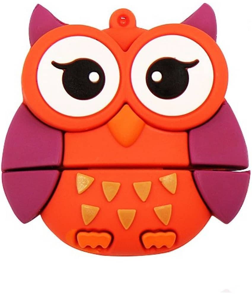 Pankreeti PKT450 Cute Owl 128GB USB 2.0 Fancy Pendrive Pack of 1