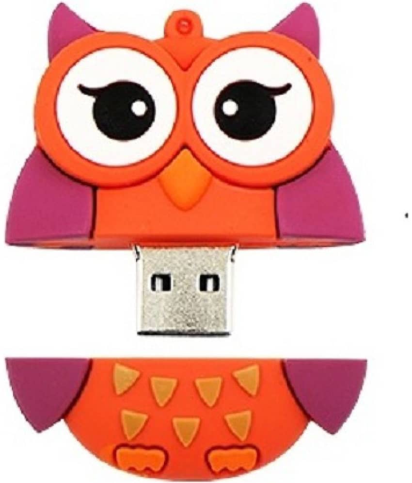 Pankreeti PKT450 Cute Owl 128GB USB 2.0 Fancy Pendrive Pack of 1 view 2