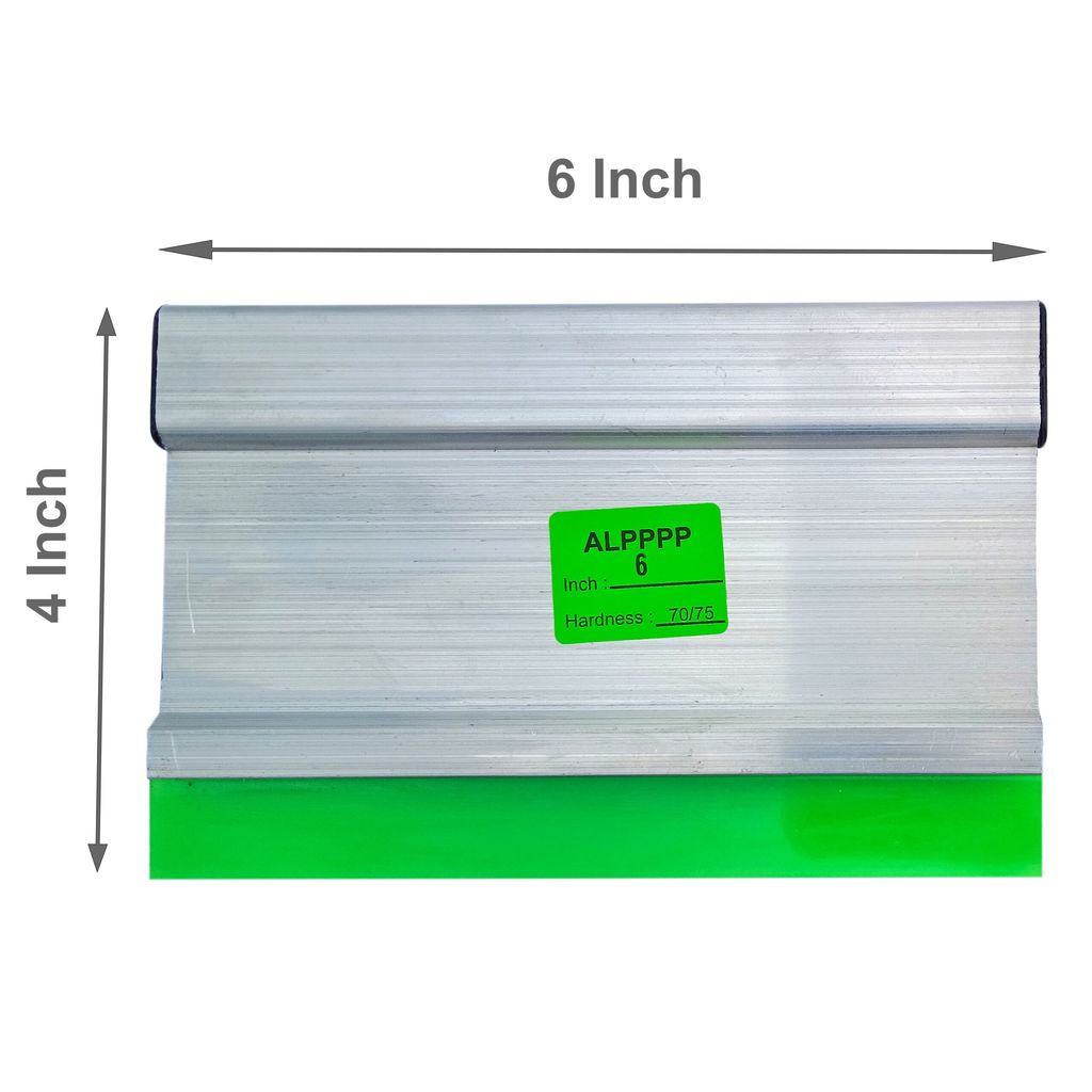 MrKrafts 6 Inch Aluminium Squeegee Blade for Screen Printing view 2
