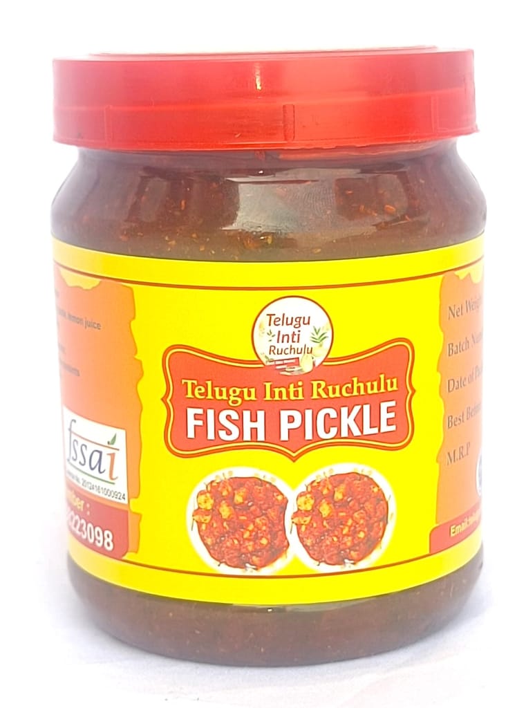 Telugu Inti Ruchulu Fish Pickle