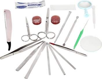 Dissection Kit for Learning purpose 17 instruments kit view 2