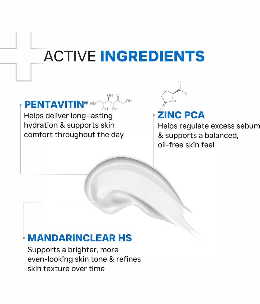 DERMATOUCH Oil-Free Moisturiser - Lightweight Hydration | Non-Greasy Daily Moisture Care | Helps Maintain Skin Balance | 30g view 2