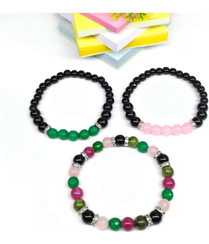 DAIVYA WELLNESS - Multicolor Bracelet ( Pack of 3 ) view 2