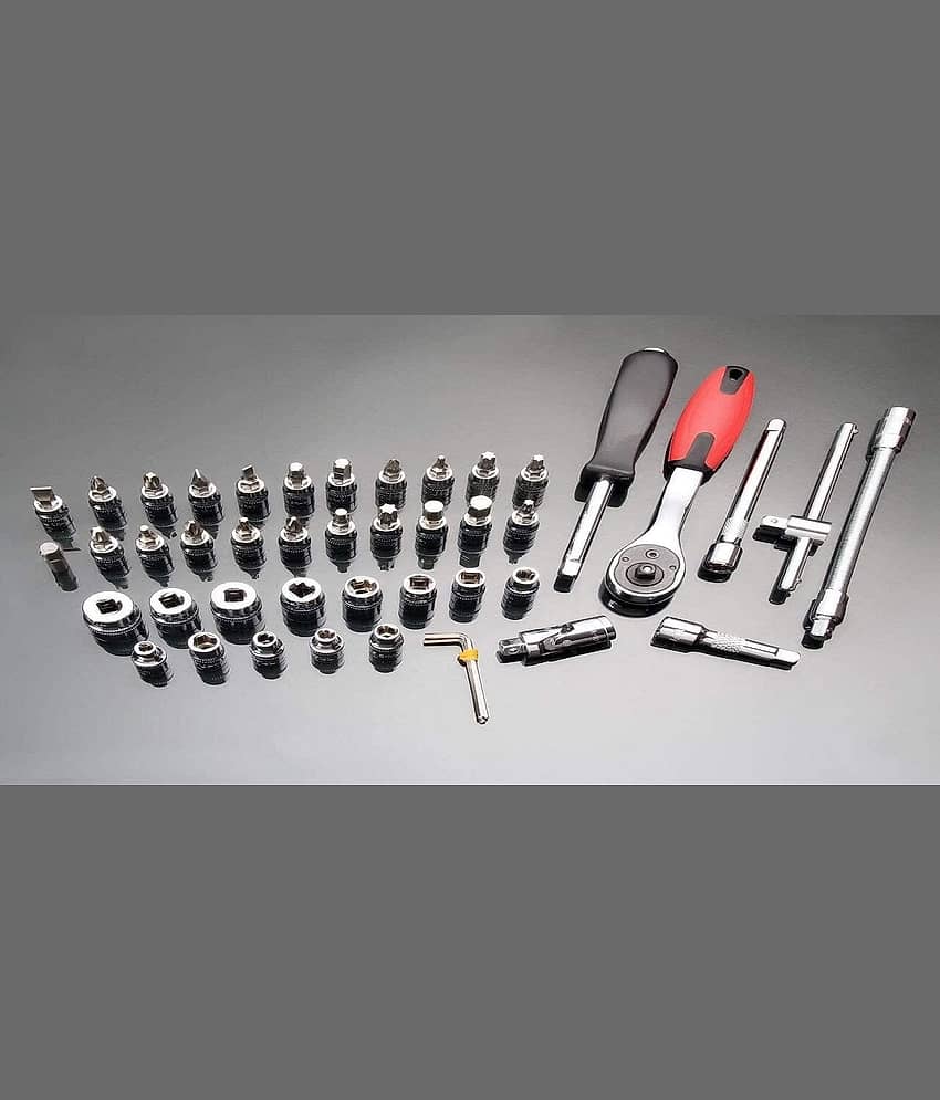 46 in 1 Pcs Tool Kit & Screwdriver and Socket Set Multi Purpose Combination Tool Case Precision Socket Set view 2