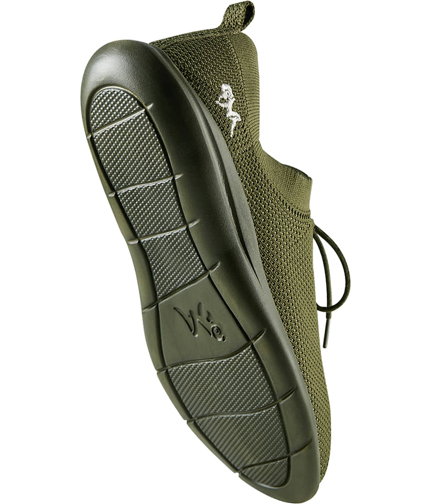 Neemans Relive Knit Sneakers Olive Men's Sneakers view 2