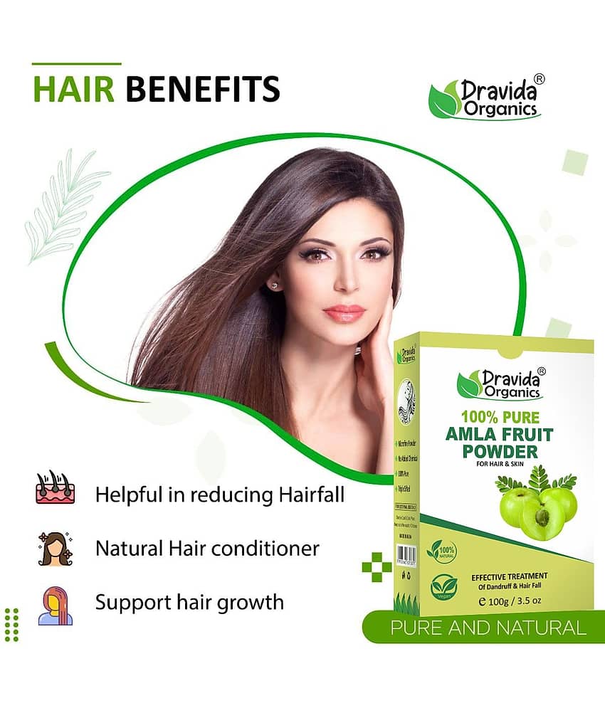 Dravida Organics Anti Dandruff Hair Scalp Treatment For Damaged Hair ( Pack of 1 ) view 2