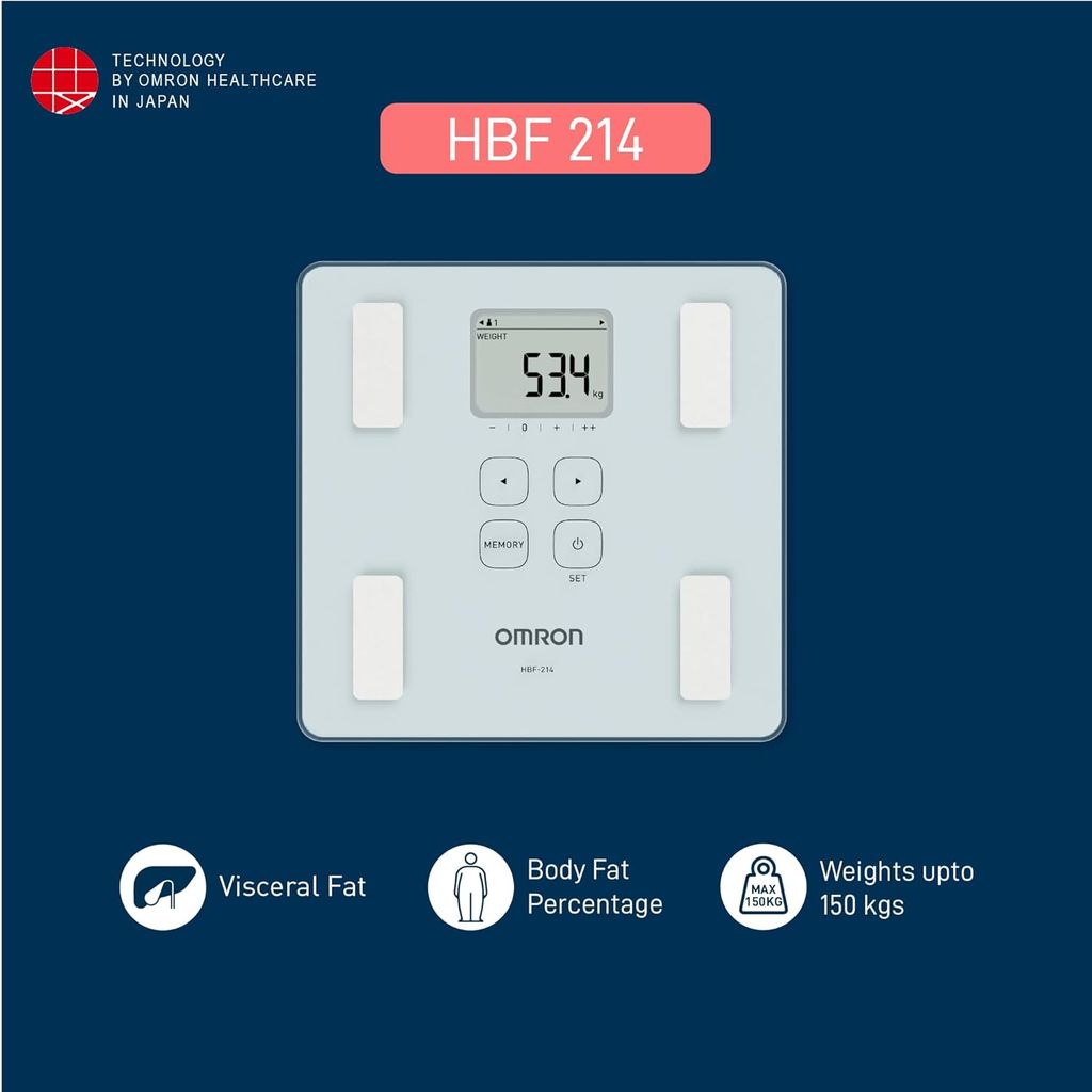 Omron HBF 214 Digital Full Body Composition Monitor view 2