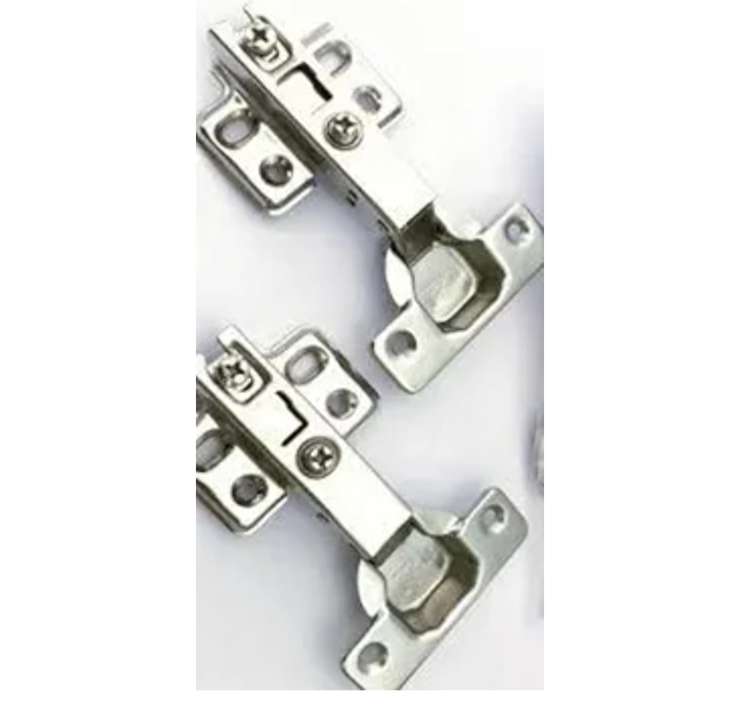 ADISON Stainless Steel Slow Motion Automatic Wardrobe Hinges, Pack of 4 (2 Pairs), 6 INCH HIGH EFFECIENT Smooth Working Slow Motion Automatic Hinges Set of 4 Hinges (ADISON Premium, 8 Degree) view 2