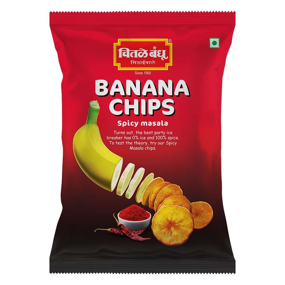 Banana Chips Spicy Masala, 125 gm