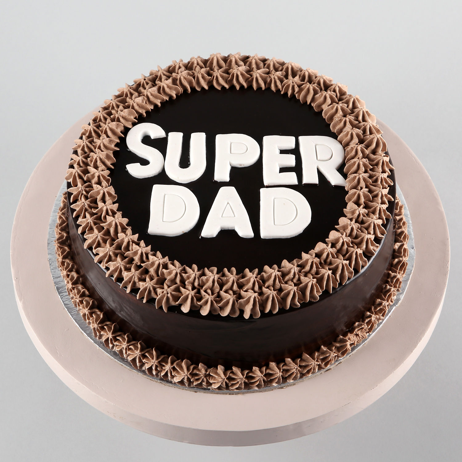 Super Dad Chocolate Cake Half Kg view 2
