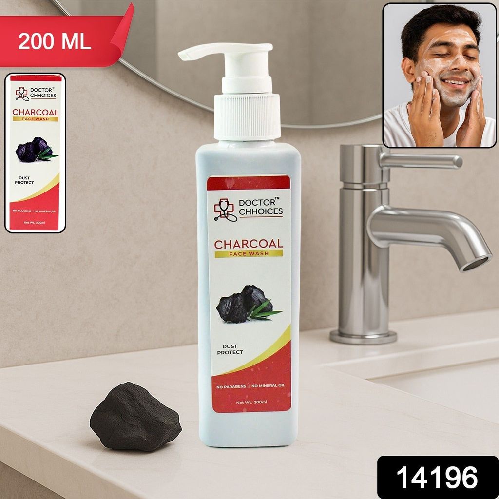 Doctor Chhoices / Choices Charcoal Face Wash – 200ml (1 Pc) view 2