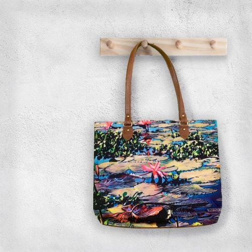 Petals Of Love Tote Bag Multicolor With Blend Of Pink view 2