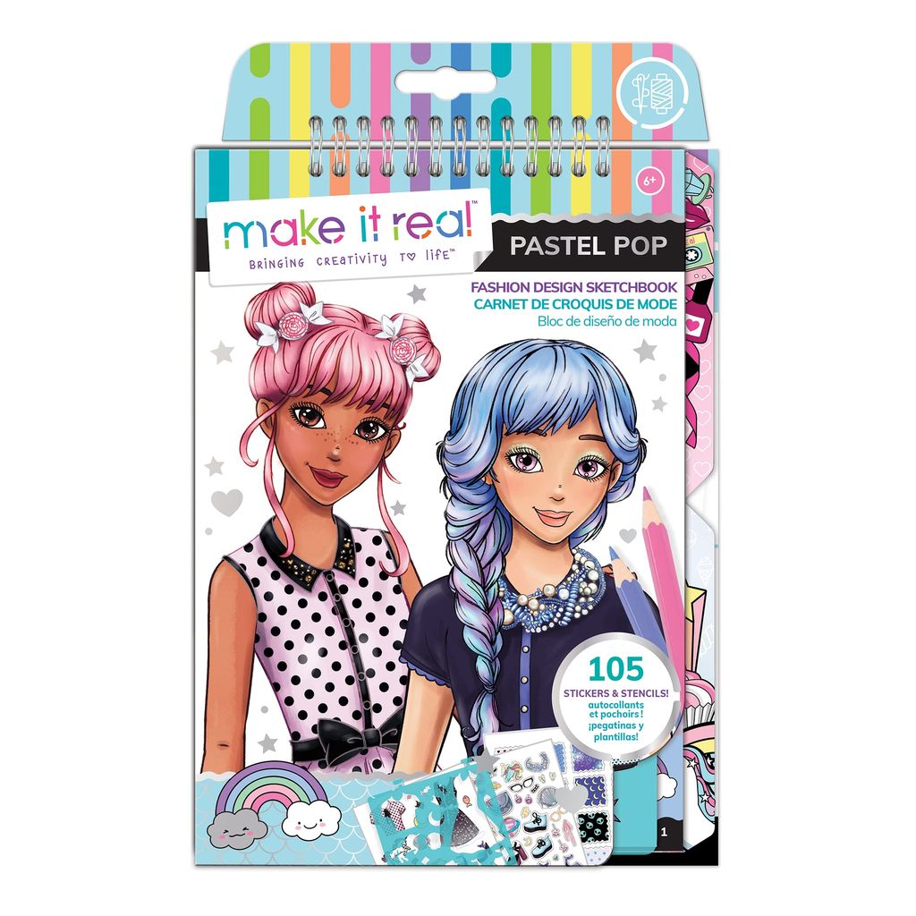 Make It Real Sketchbook - Pastel Pop!