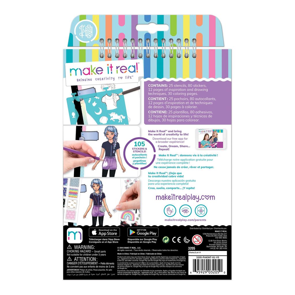 Make It Real Sketchbook - Pastel Pop! view 2