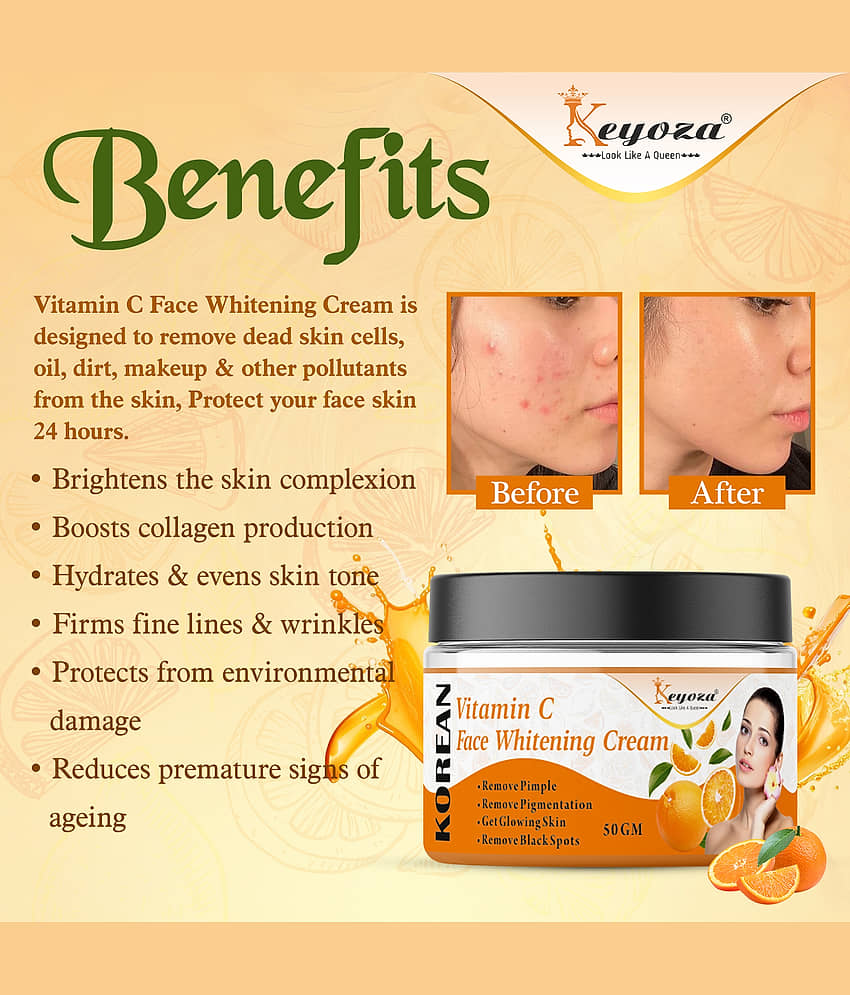 Keyoza Day Cream All Skin Type Vitamin C ( 50 gm ) view 2