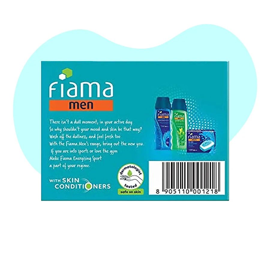 Fiama Men Energising Sport 125 Gms view 2