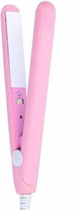 Catiblue Portable Mini Ceramic Hair Straightener Hair Straightener (Multicolor)