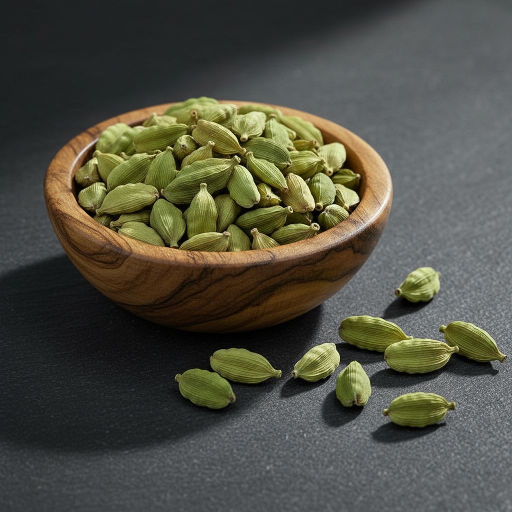 Phoran Premium Green Cardamom Pods – Aromatic Whole Spice for Cooking & Baking view 2