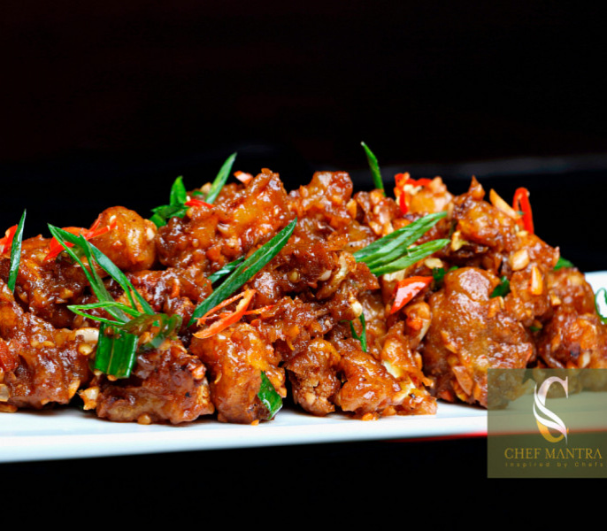 Chicken manchurian (dry)