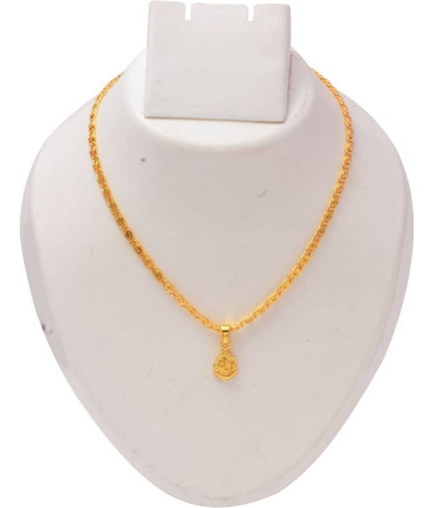 shankhraj mall Gold Pendant set ( Pack of 1 ) view 2