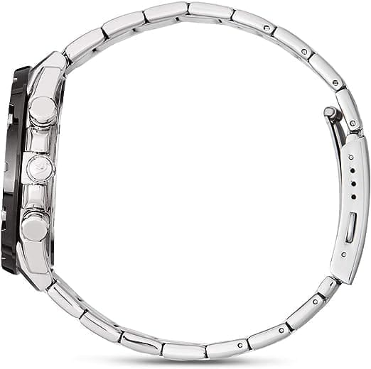 Casio Mens Chronograph Quartz Watch Edifice with Stainless Steel Strap view 2