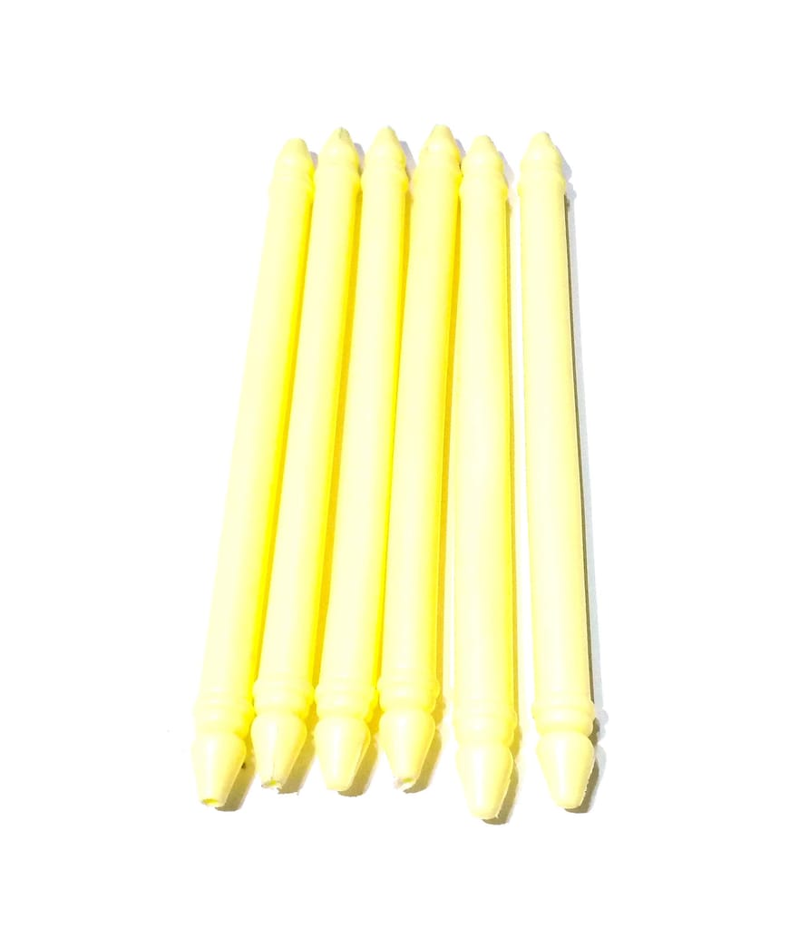 Nawani 6 Pic Plastic Thick (Dia-1.5cm) Stick for Craft, Size - 9 in. Long view 2