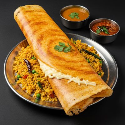 Cheese Plain Dosa