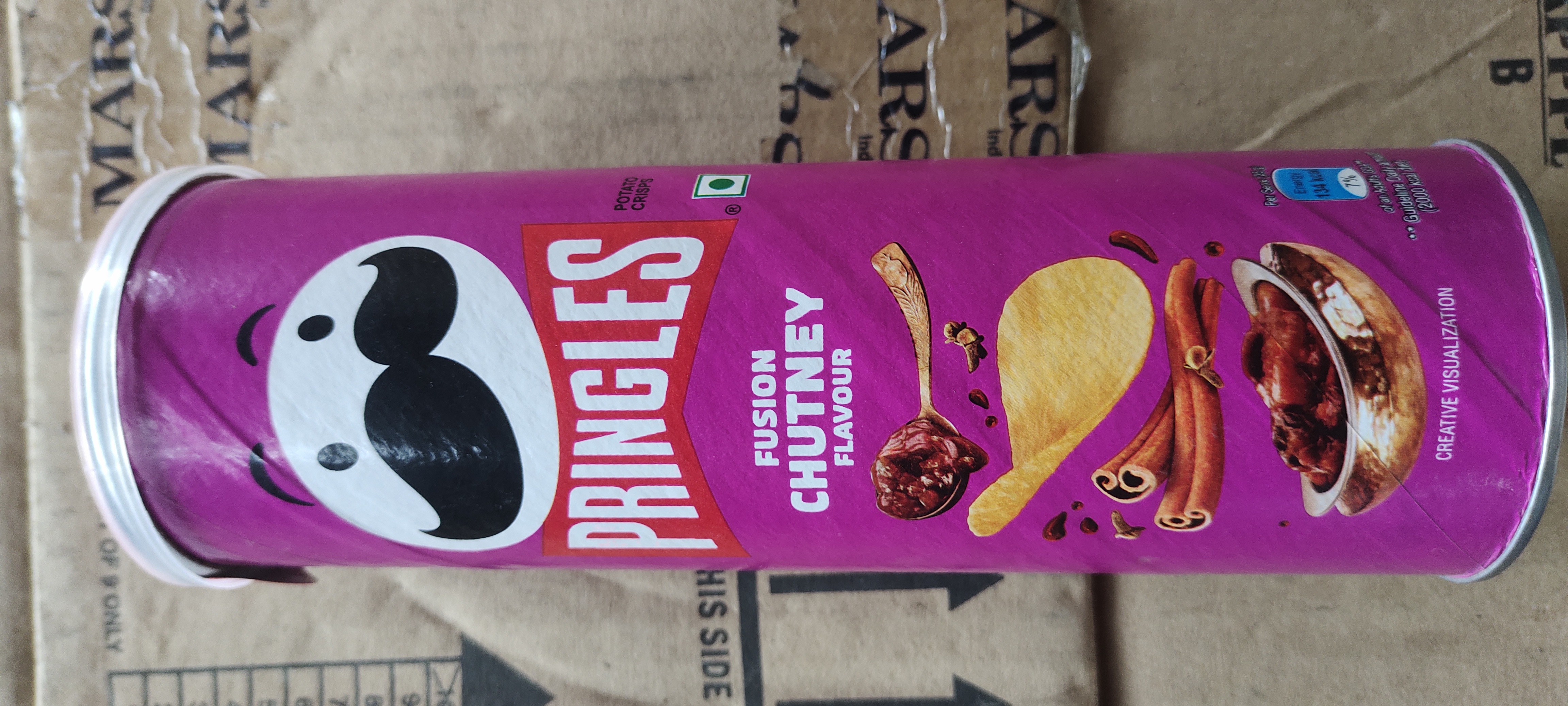 Pringles fusion chutney flv