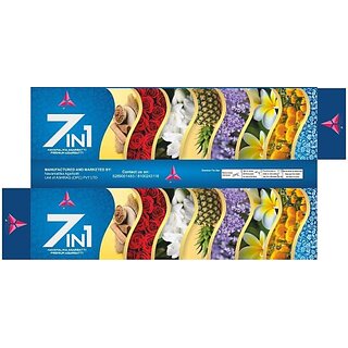 Navamallika Agarbatti 7 In 1 Chandan, Mogra-Jasmine, Lavender, Pineapple, Rose, Marigold, Swarna Champa (100, Set Of 1) view 2