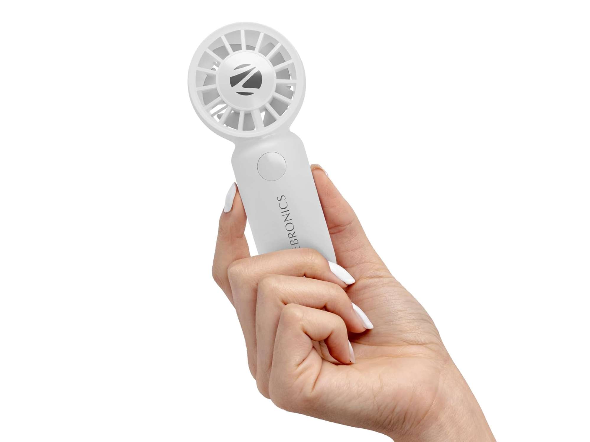 Zebronics Heat Buster 100 Hand Fan - White