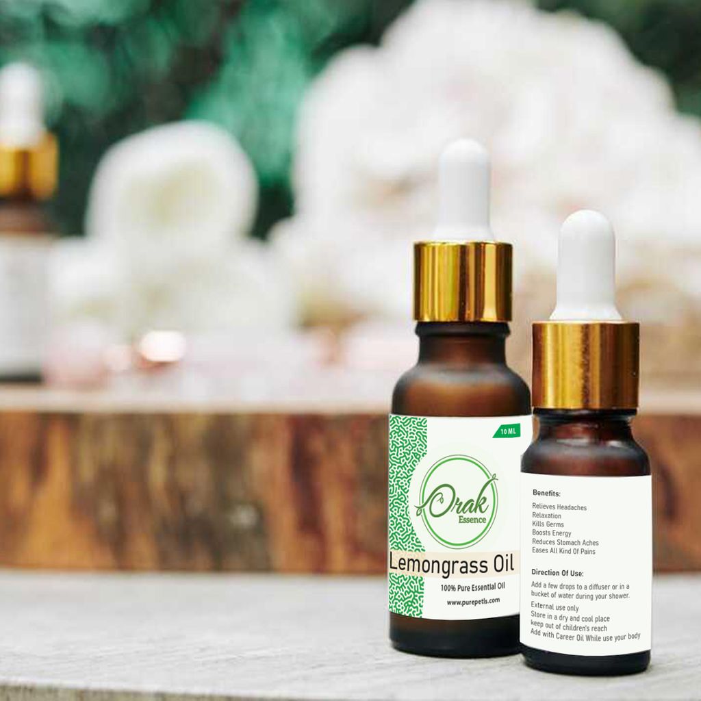 Natural Lemongrass Essential Oil view 2