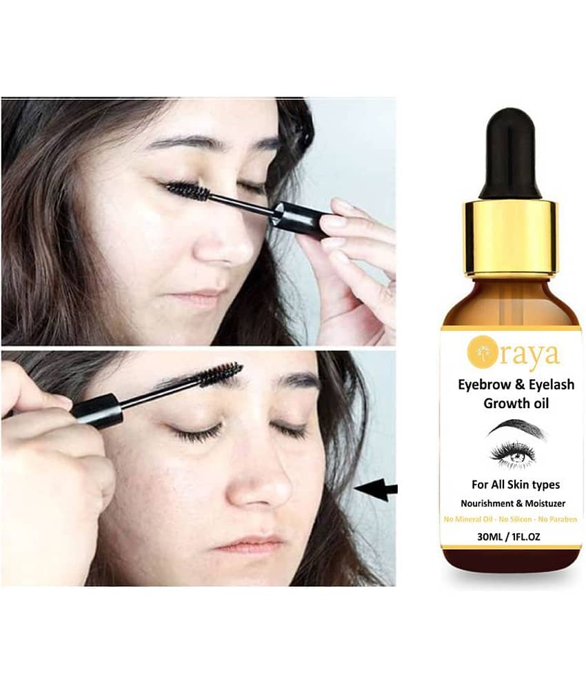 ORAYA Eyebrow & Eyelash Growth Oil For Women Eye Roller 30 mL view 2