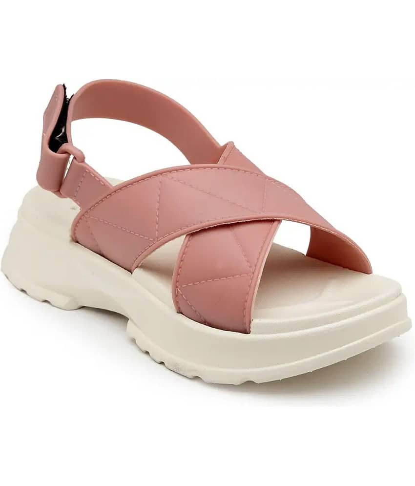 Monoction Pink Women's Slide view 2