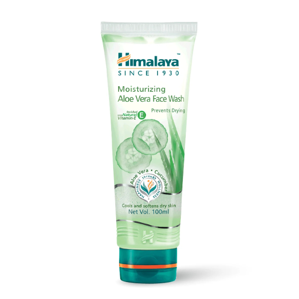 Himalaya Moisturizing Aloe Vera Face Wash 100 Ml view 2