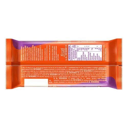Britannia Bourbon Chocolate Cream Biscuits, 100 gm view 2