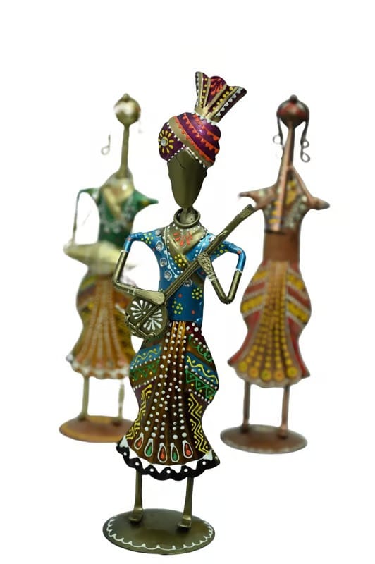 Shri Baba Art - Decorative Showpiece - 32 cm (Cast Iron, Multicolor) view 2