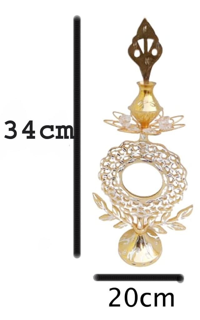 Mii Art brass surmedani with surma use in eye's muckap[size-34cm]1pes view 2